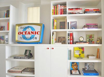 Decorações retro para a sala