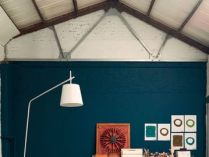 Azul indigo para a sala
